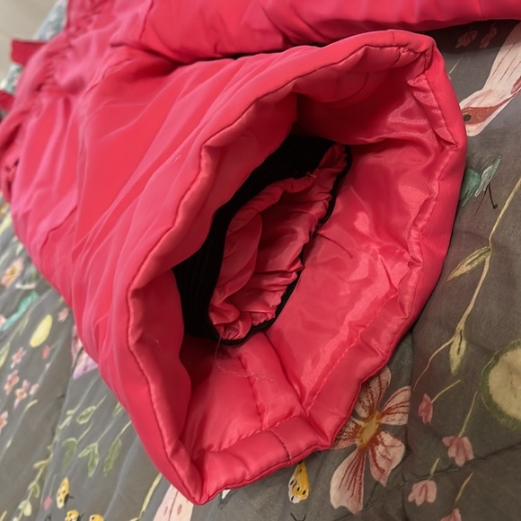 Girl Pink Snow Pants - Picture 4 of 6